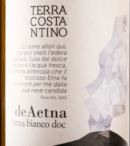 Picture of 2020 Terre Costantino - Etna Bianco de'Aetna