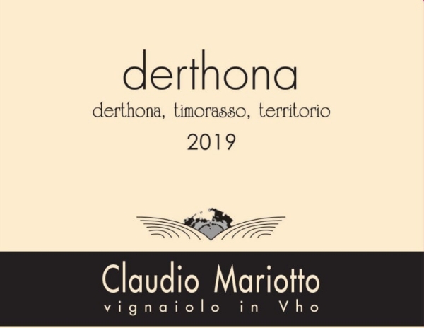 Picture of 2019 Mariotto - Colli Tortonesi Timorasso Derthona
