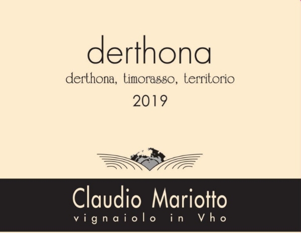 Picture of 2019 Mariotto - Colli Tortonesi DOC Timorasso Derthona