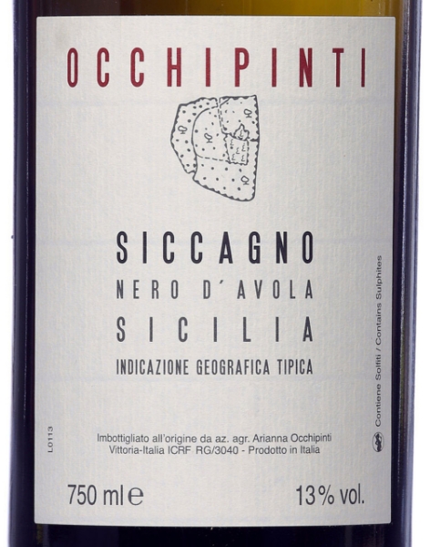 Picture of 2020 Arianna Occhipinti - Nero d'Avola Siccagno