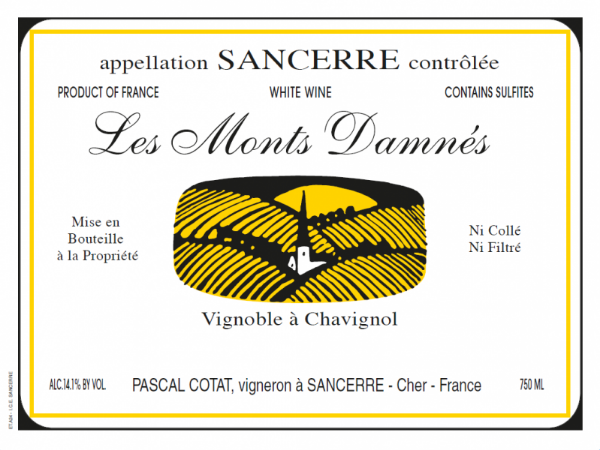 Picture of 2022 Cotat, Pascal Sancerre Monts Damnes (pre arrival)