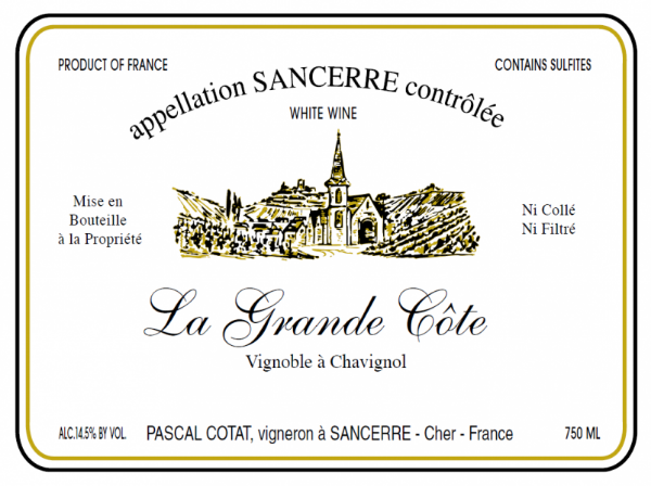 Picture of 2022 Cotat, Pascal - Sancerre La Grande Cote