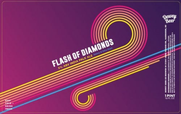 Picture of Dewey Beer Co. - Flash of Diamonds IPA 4pk