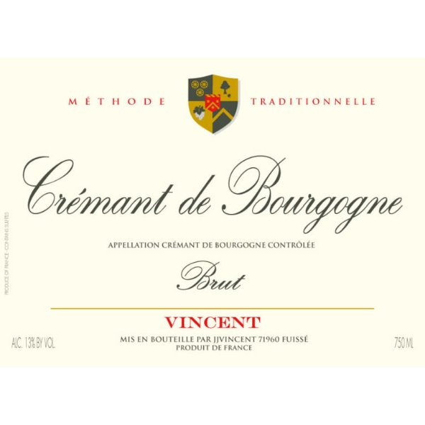 Picture of NV J.J. Vincent - Cremant de Bourgogne