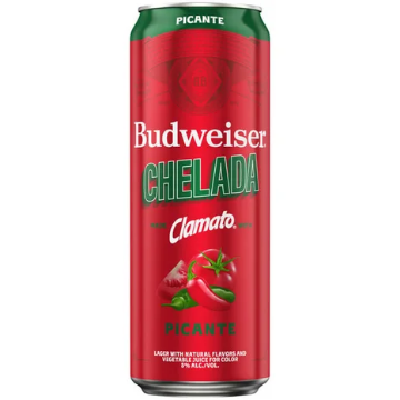 Picture of Budweiser Chelada Clamato Picante