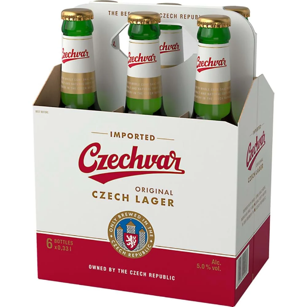 Picture of Czechvar Pilsner 6pk bottle