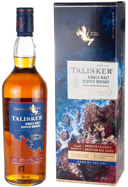 Picture of Talisker Distillers Edition 2022 Amoroso Seasoned American Oak Cask Single Malt Whiskey 750ml
