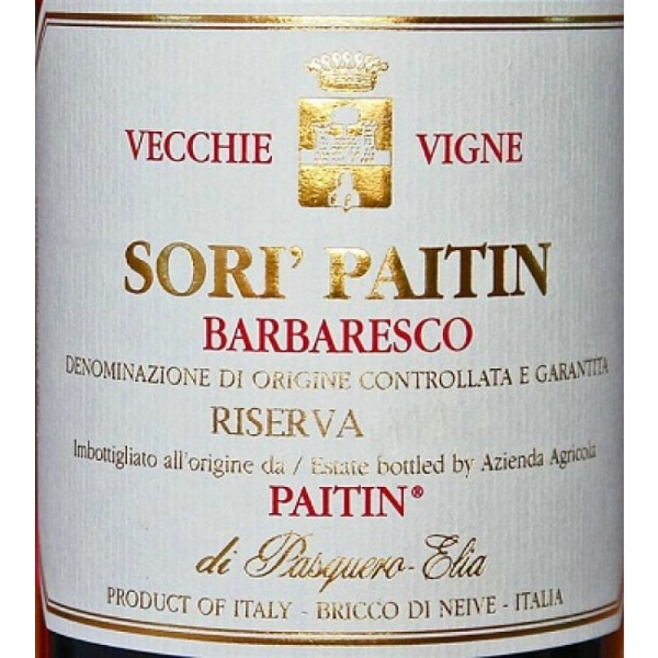 Picture of 2015 Pasquero-Elia - Barbaresco V.V. Sori Paitin