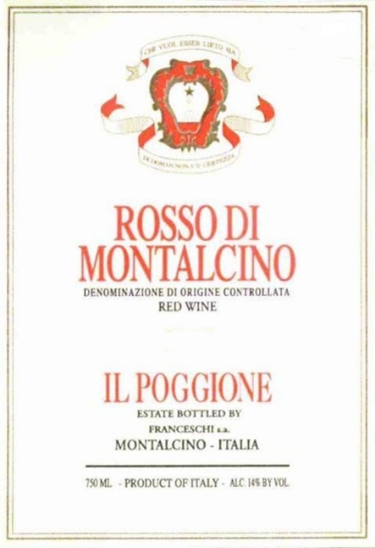 Picture of 2020 Il Poggione - Rosso di Montalcino DOC