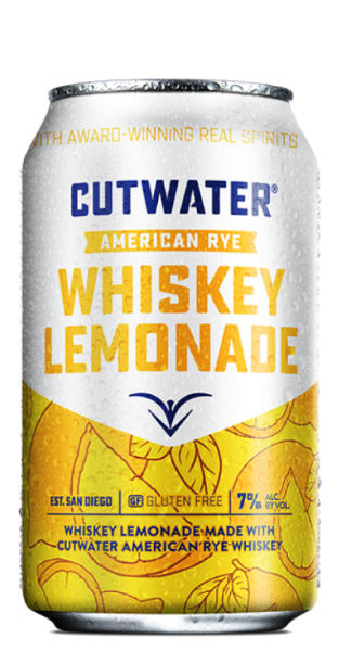 Picture of Cutwater - Rye Whiskey Lemonade RTD Cocktail 4pk