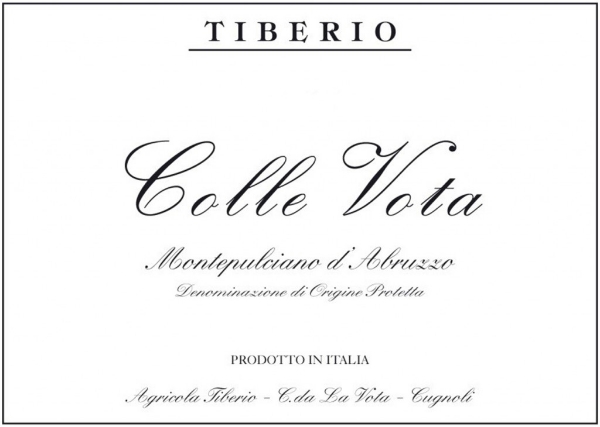 Picture of 2019 Tiberio - Montepulciano d'Abruzzo Colle Vota