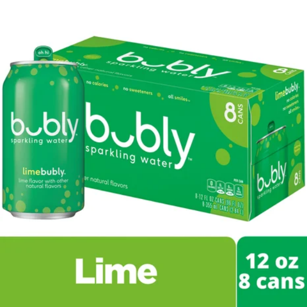 Picture of Bubly Limebubly Sparkling Water 8pk