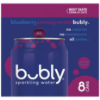 Picture of Bubly Blueberry Pomegranate Sparkling Water 8pk