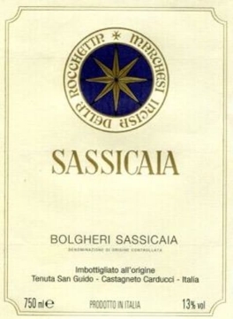 Picture of 2020 Tenuta San Guido - Bolgheri Sassicaia Super Tuscan