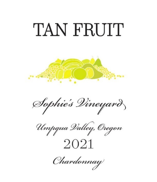 Picture of 2021 Tan Fruit - Chardonnay Umpqua Valley Sophie's Vineyard