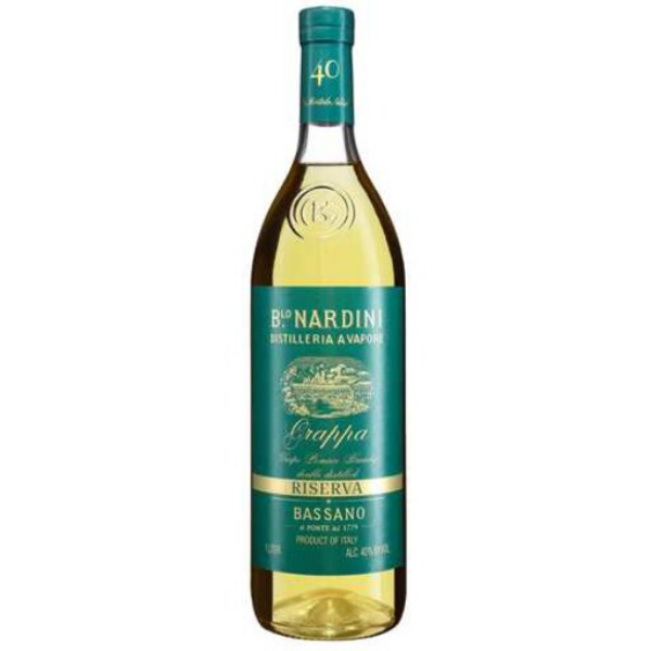 Picture of Nardini Green Label Bassano Riserva Grappa 1L