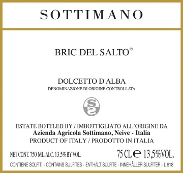 Picture of 2022 Sottimano - Dolcetto d'Alba DOC Bric del Salto