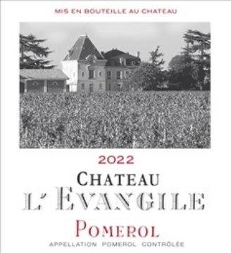Picture of 2022 Chateau L'Evangile - Pomerol (750ml)