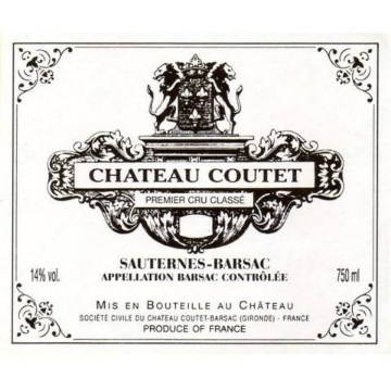 Picture of 2022 Chateau Coutet - Sauternes HALF BOTTLE (FUTURE ETA 2025)