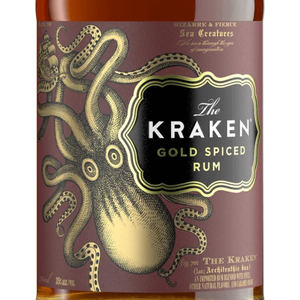 Picture of Kraken Gold Spiced Rum 750ml