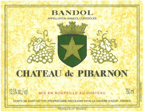 Picture of 2020 Chateau de Pibarnon -  Bandol Rouge