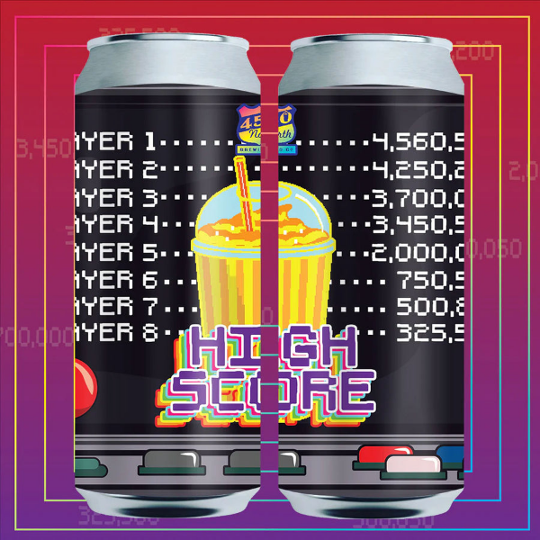 Picture of 450 North High Score Slushy XXXL Sour Smoothie 4pk