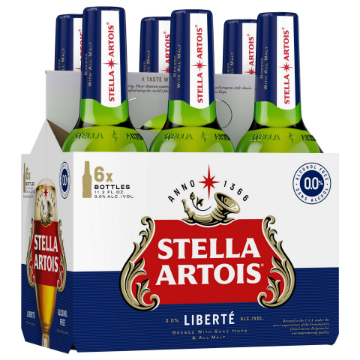 Picture of Stella Artois - Liberte Non-Alcoholic 6pk bottles