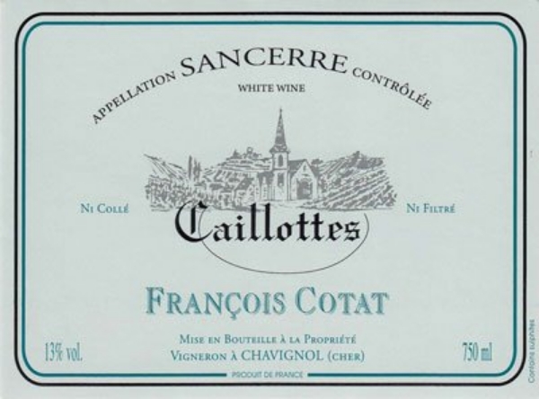 Picture of 2022 Cotat, Francois - Sancerre Caillotes