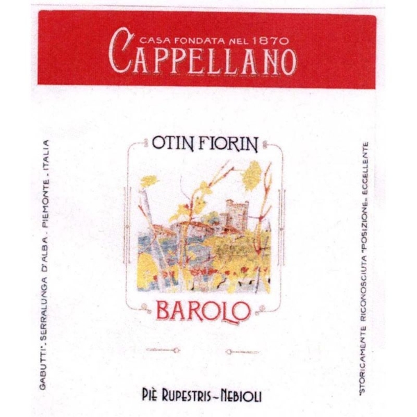 Picture of 2018 Cappellano - Barolo Pie Rupestris
