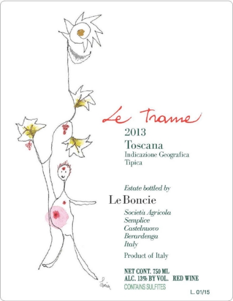 Picture of 2020 Boncie - Rosso Toscana Le Trame
