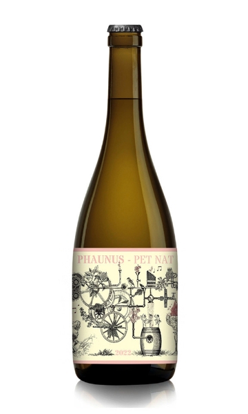 Aphros Phaunus Pet-Nat Rosé bottle