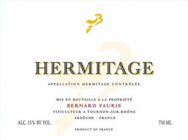 Picture of 2019 Bernard Faurie - Hermitage Greffieux Bessard