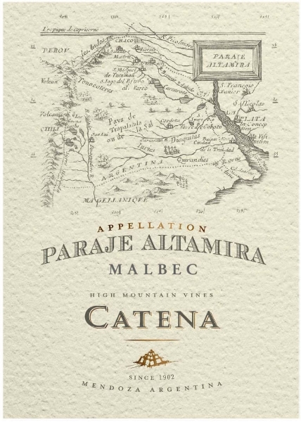 Picture of 2020 Catena - Malbec Mendoza Paraje Altamira