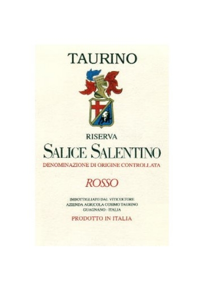 Picture of 2011 Taurino - Salice Salentino Riserva