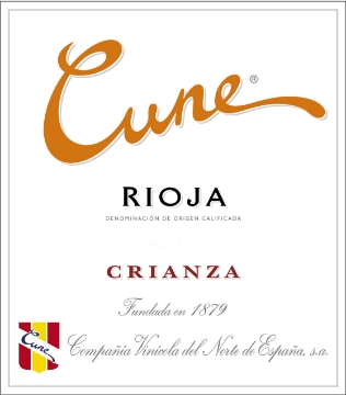 Picture of 2020 CVNE - Rioja Cune Crianza HALF BOTTLE