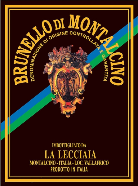 Fattoria La Lecciaia Brunello di Montalcino label