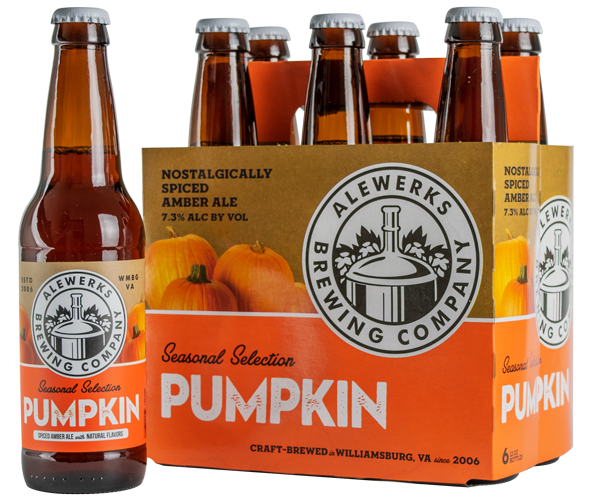 Picture of Alewerks Brewing - Pumpkin Ale 6pk