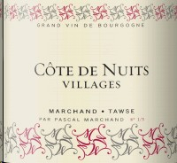 Picture of 2019 Marchand-Tawse - Cote de Nuits Villages