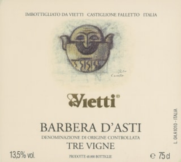 Picture of 2021 Vietti - Barbera d'Asti Tre Vigne