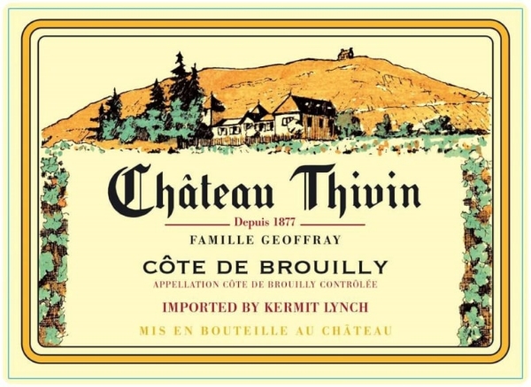 Picture of 2022 Chateau Thivin - Cote de Brouilly