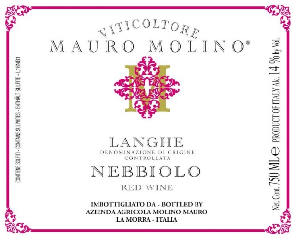 Picture of 2021 Mauro Molino - Langhe Nebbiolo