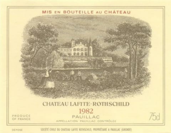 Picture of 1982 Chateau Lafite Rothschild Pauillac