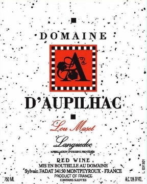 Picture of 2021 Domaine d'Aupilhac -  Languedoc-Montpeyroux Lou Maset