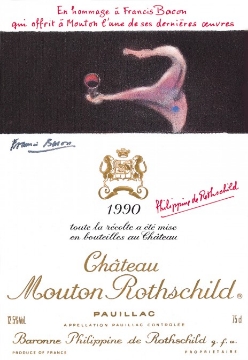 Picture of 1990 Chateau Mouton Rothschild Pauillac