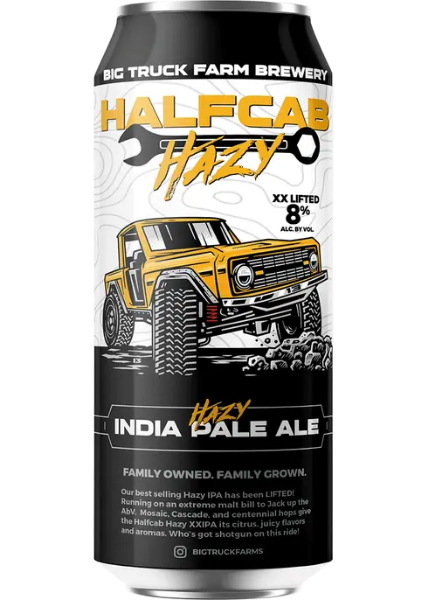 Picture of Big Truck Farm - HalfCab Lifted Hazy IPA 19.2oz