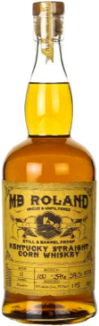 Picture of MB Roland Kentucky Straight  Corn Batch 19 Whiskey 750ml