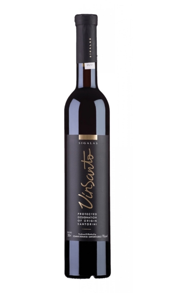 Sigalas Vin Santo bottle
