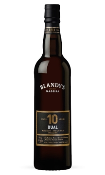 Blandy's 10 Year Bual bottle