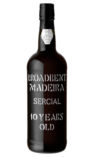Broadbent 10 Year Sercial bottle