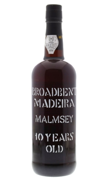 Broadbent 10 Year Malmsey bottle